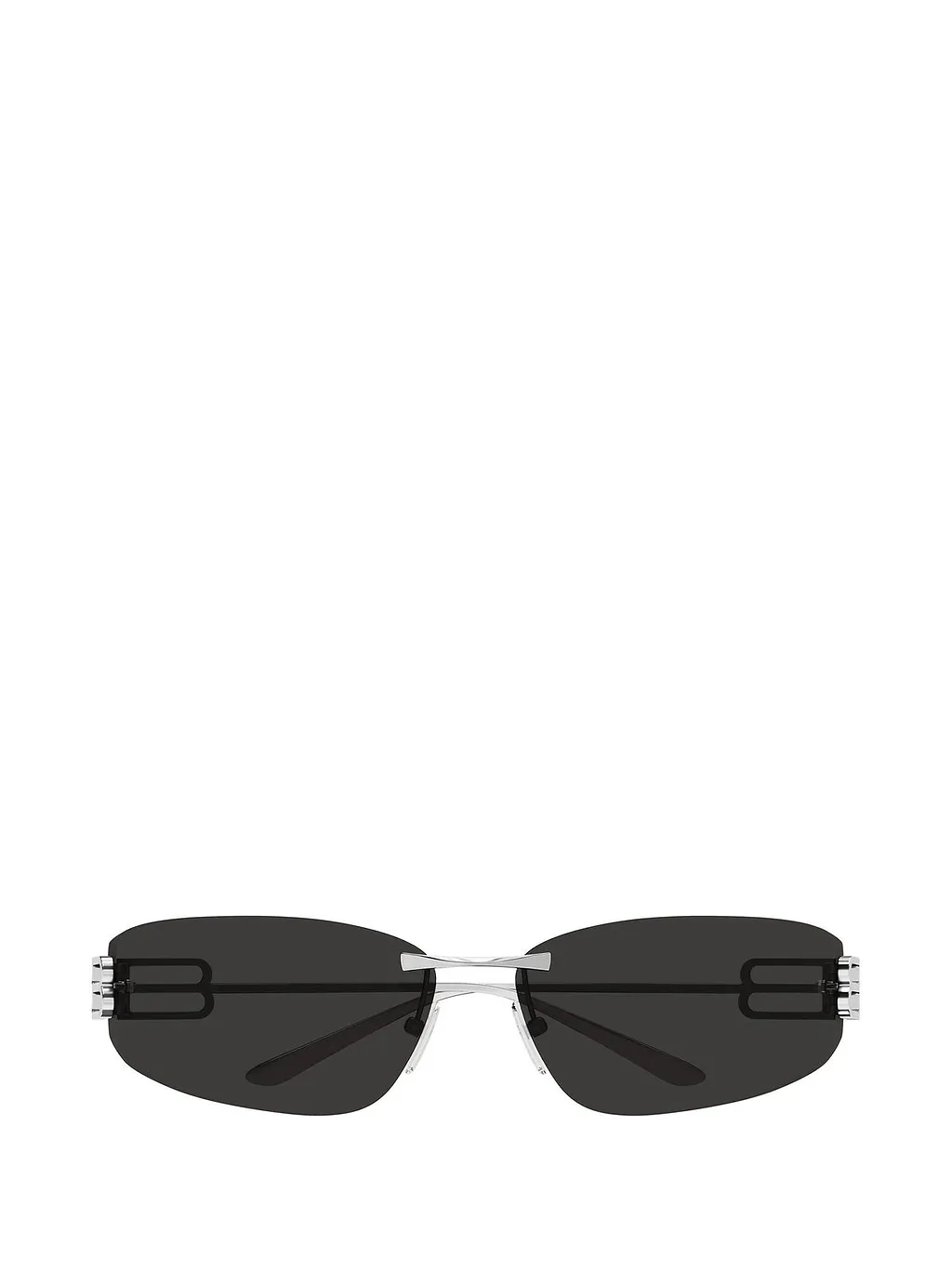 Eyewear Rectangular Frame Sunglasses