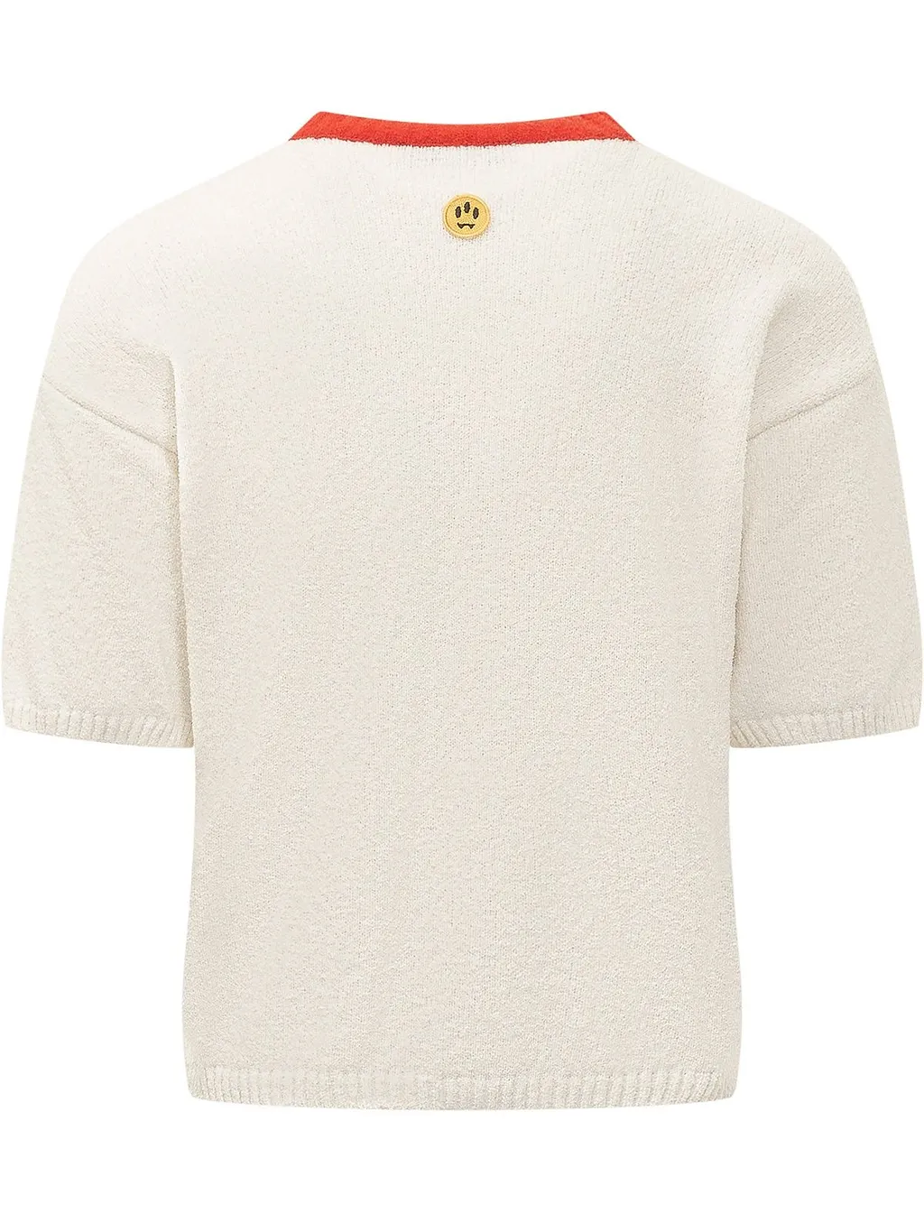 Barrow Slogan V-Neck Knitted Top