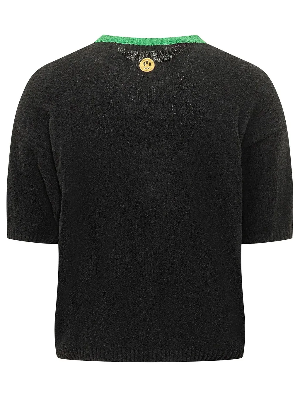 Barrow Slogan V-Neck Knitted Top