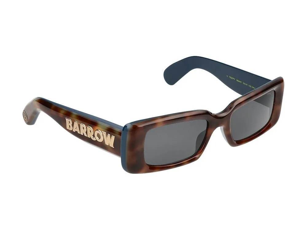 Barrow Rectangular Logo-Detail Sunglasses