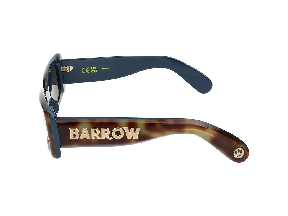 Barrow Rectangular Logo-Detail Sunglasses