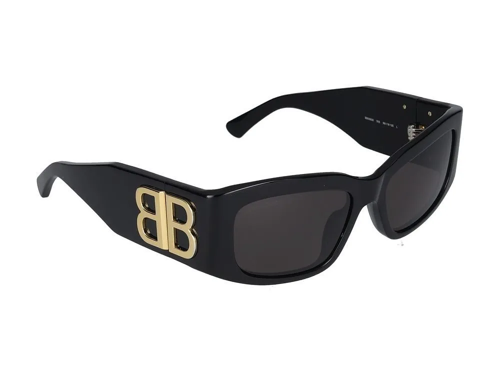 Eyewear Rectangular Logo Sunglasses