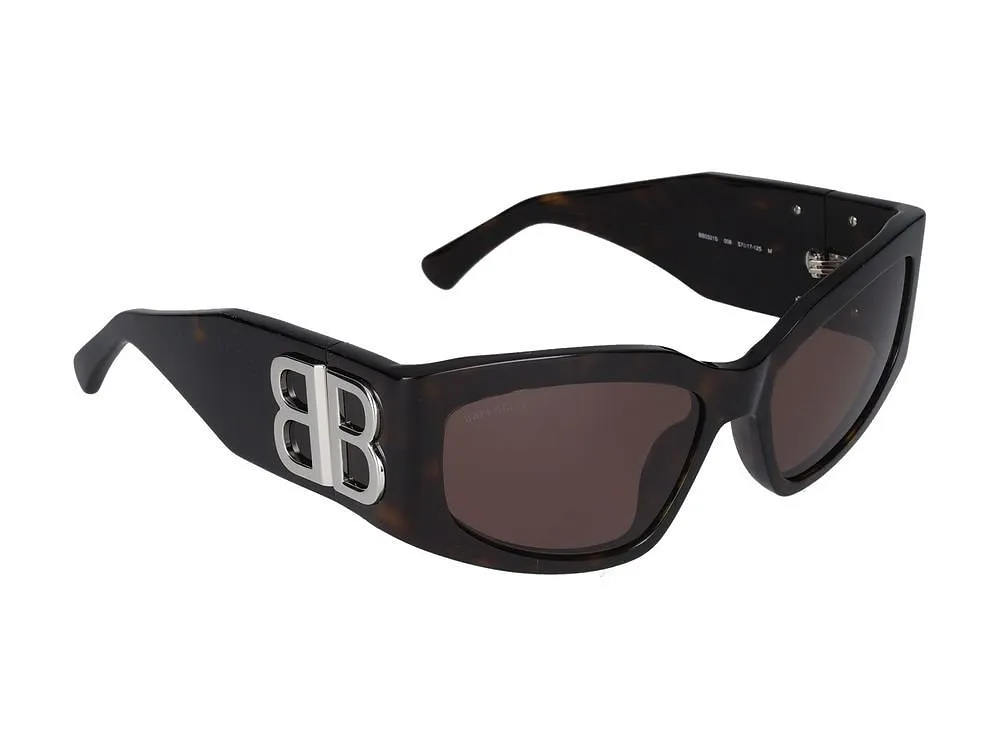 Eyewear Rectangular Logo Sunglasses