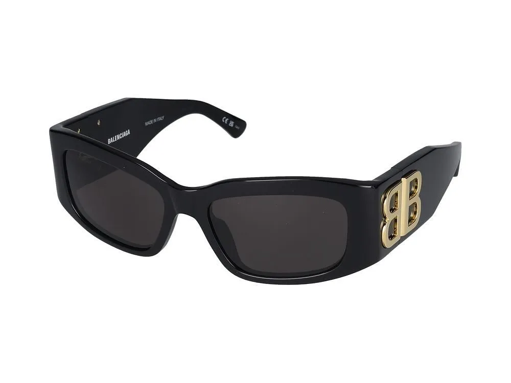 Eyewear Rectangular Logo Sunglasses