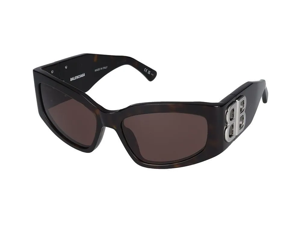 Eyewear Rectangular Logo Sunglasses