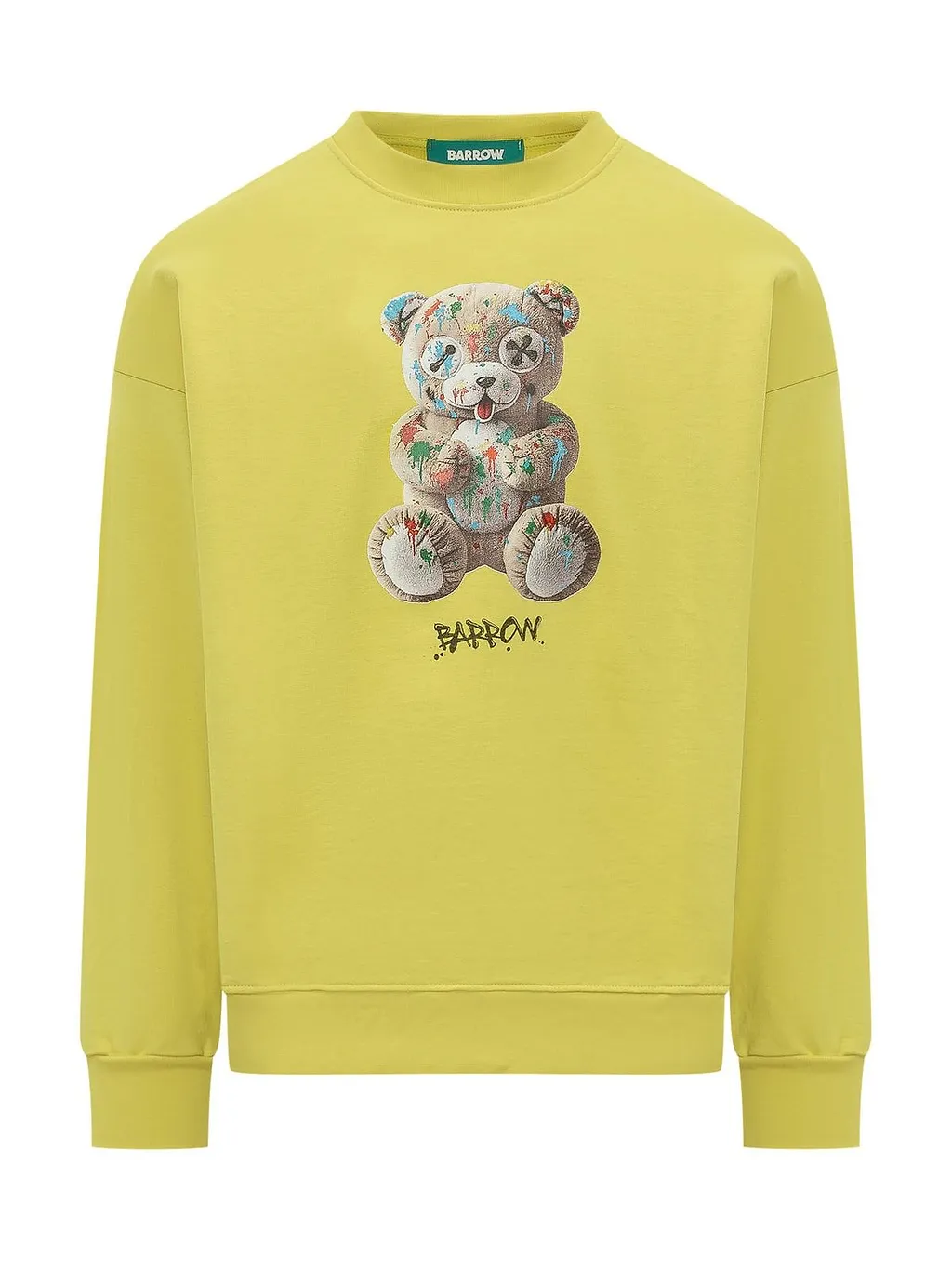 Barrow Teddy Print Sweatshirt