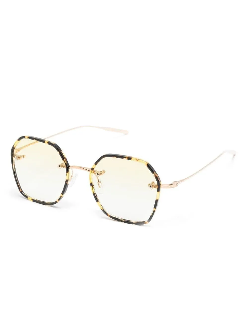 Barton Perreira Rhonda Geometric Frame Sunglasses