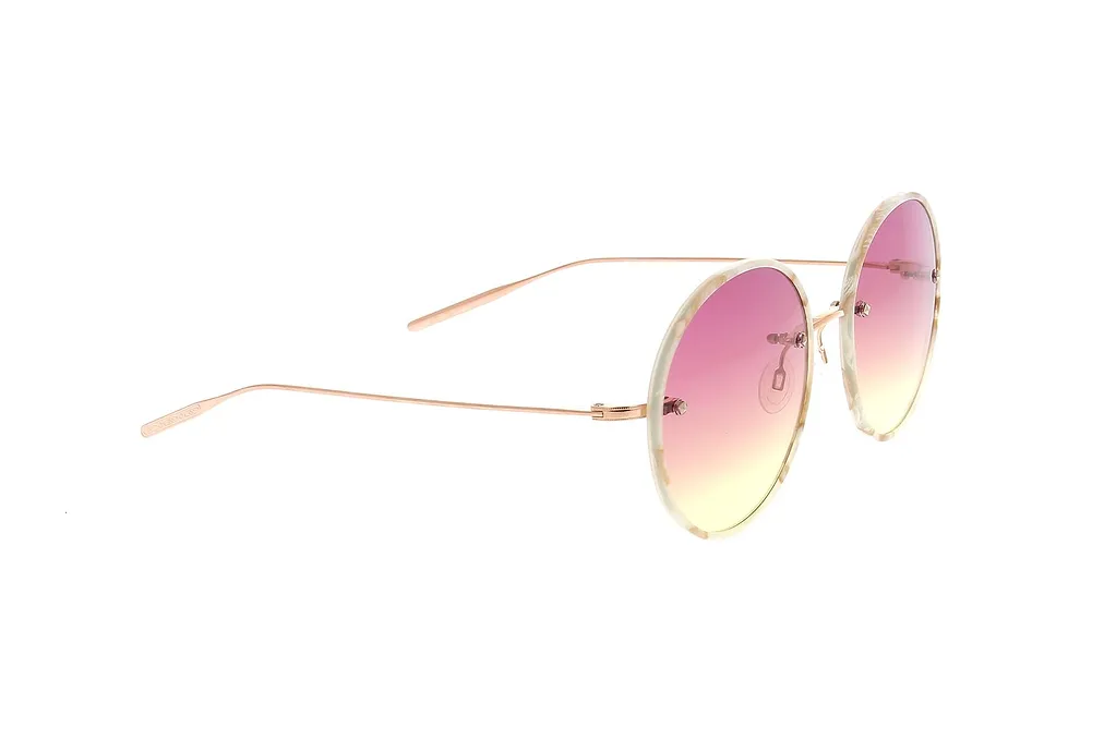 Barton Perreira Rigby Round Frame Sunglasses