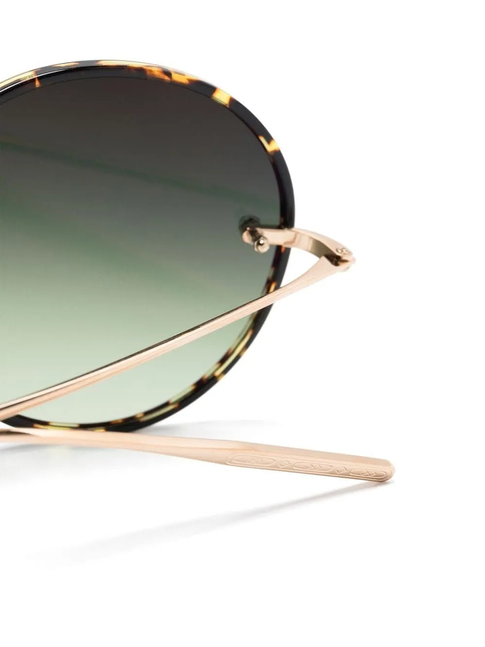 Barton Perreira Rigby Round Frame Sunglasses