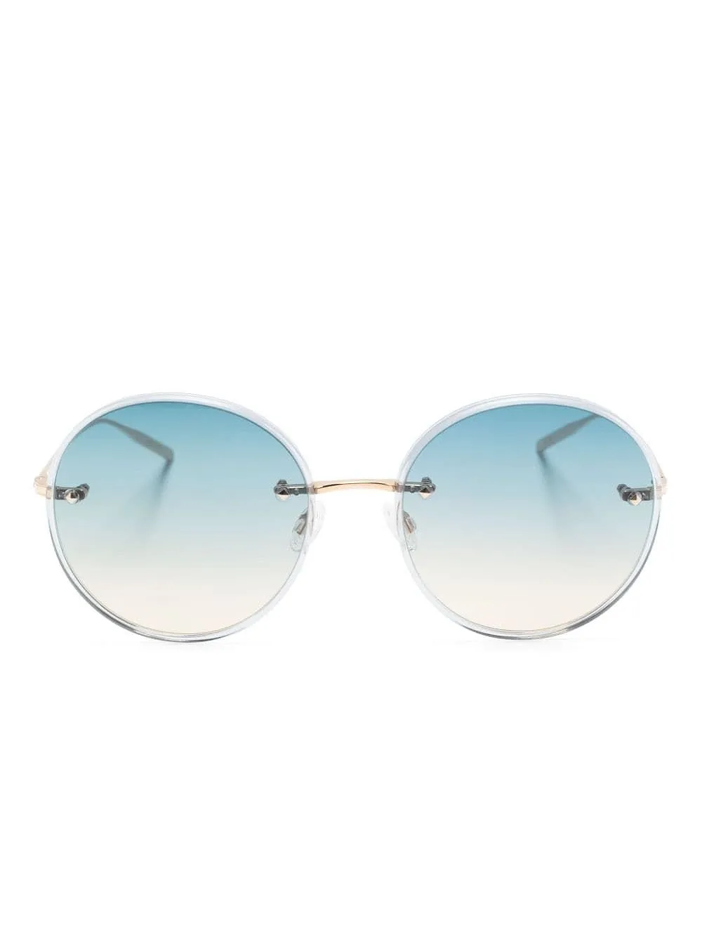 Barton Perreira Rigby Round Frame Sunglasses