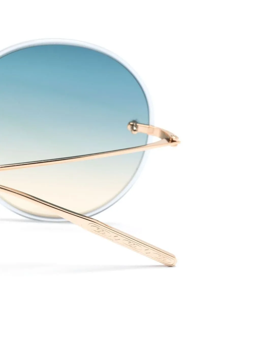 Barton Perreira Rigby Round Frame Sunglasses