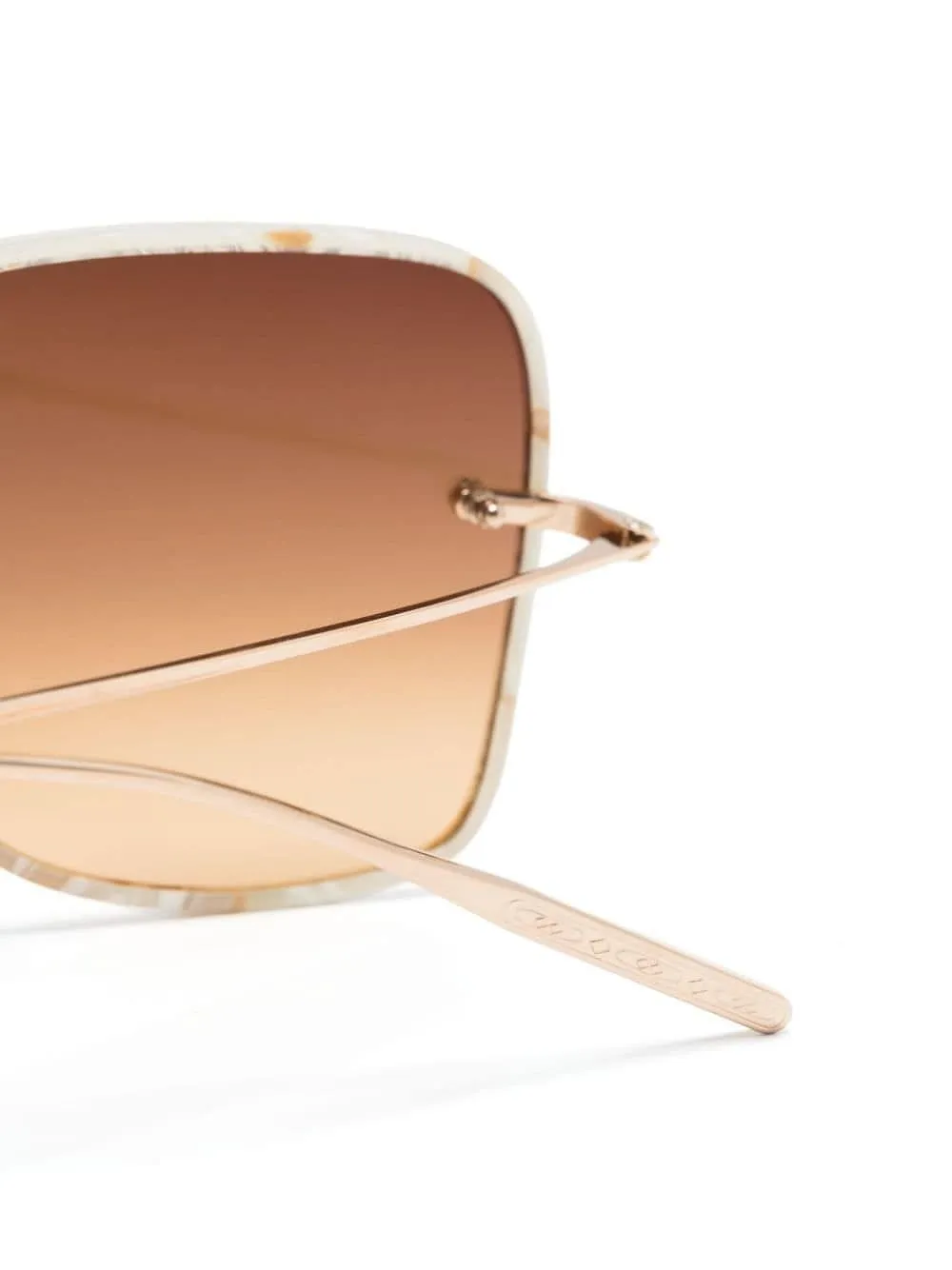 Barton Perreira Sharona Square Frame Sunglasses
