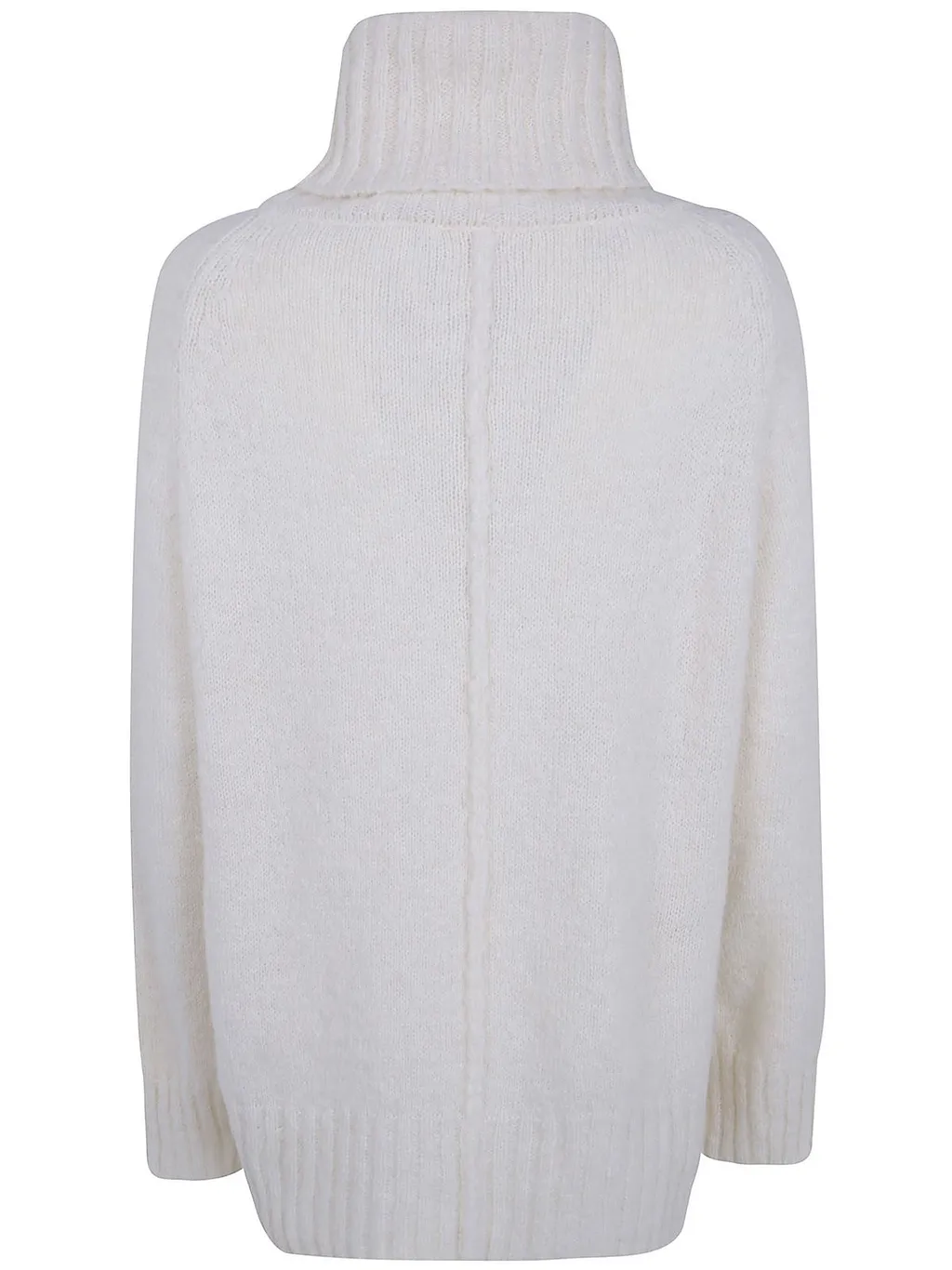 Base Ribbed Turtleneck Knitted Sweater