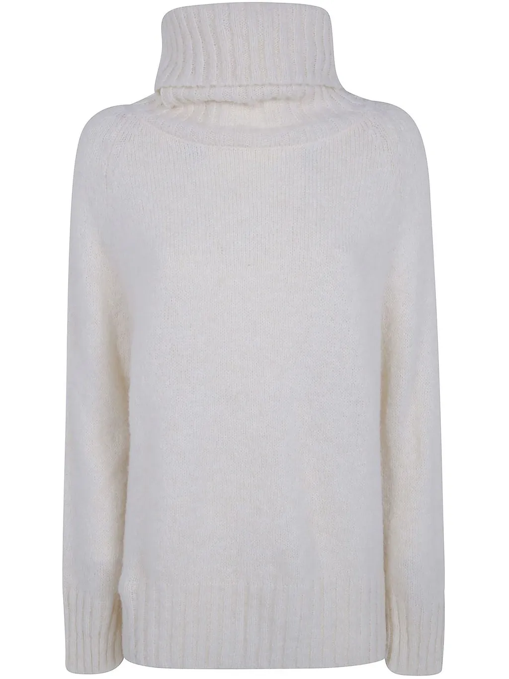 Base Ribbed Turtleneck Knitted Sweater