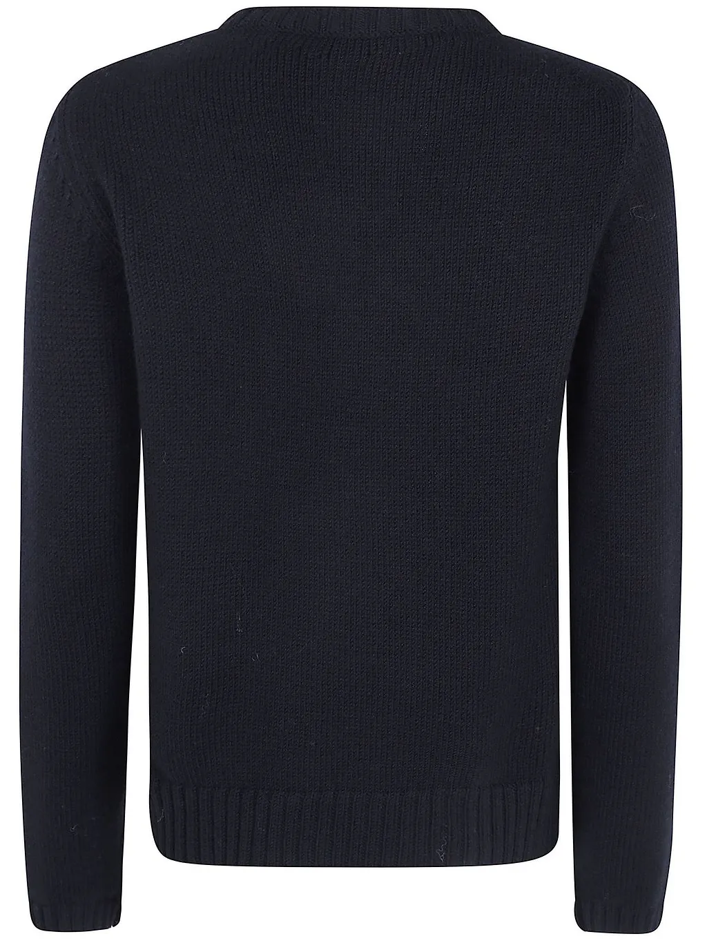 Base Round Neck Buttoned Cardigan