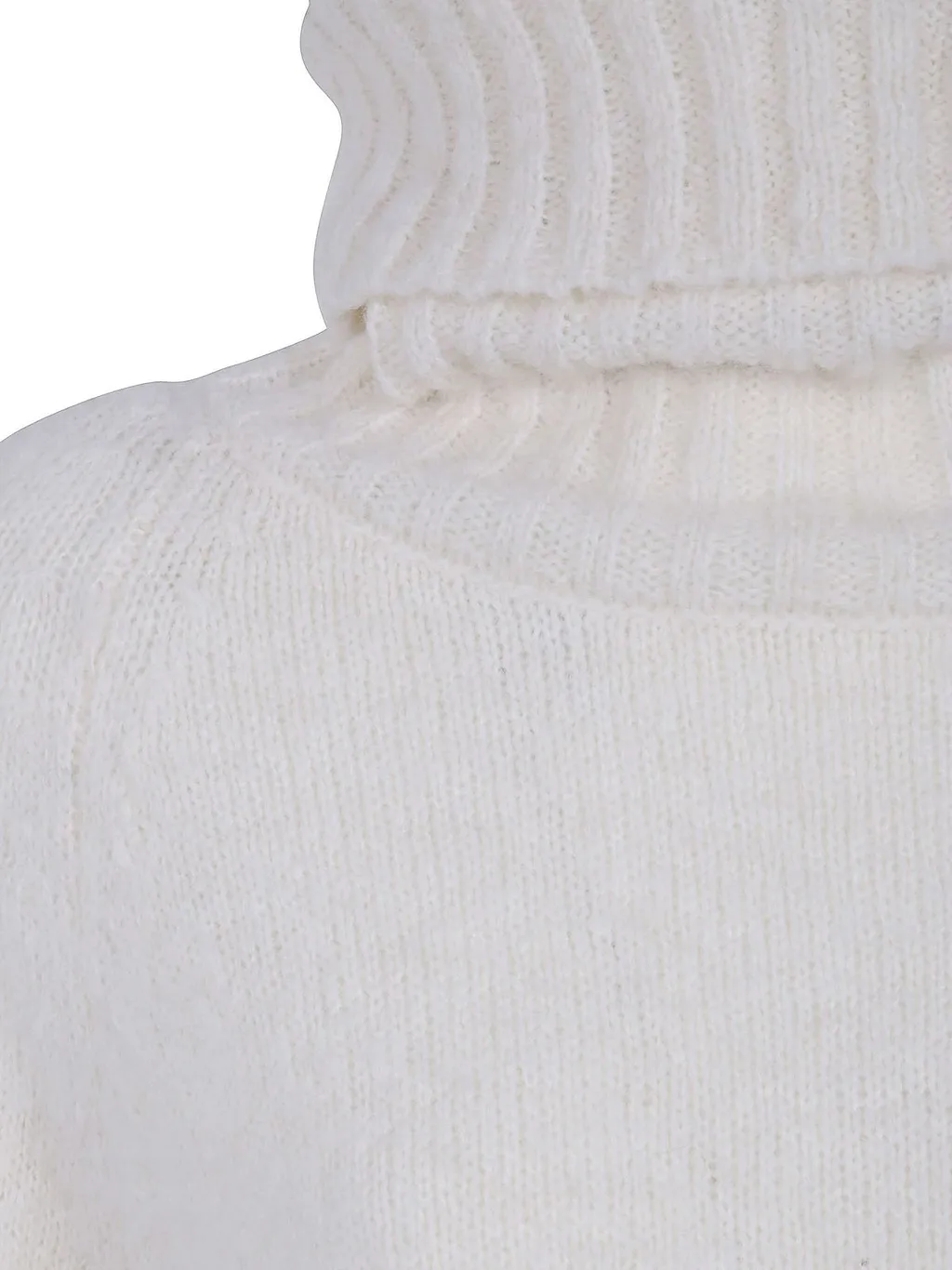 Base Ribbed Turtleneck Knitted Sweater