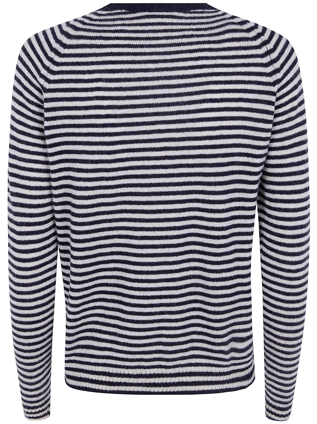 Base Striped Crew Neck Knitted Sweater