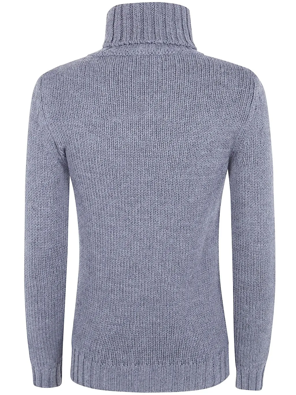 Base Ribbed Turtleneck Knitted Sweater