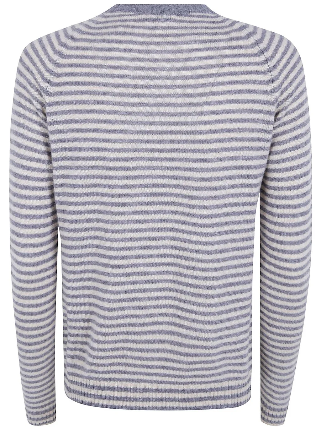 Base Striped Crew Neck Knitted Sweater