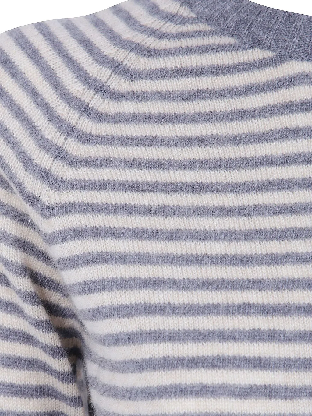 Base Striped Crew Neck Knitted Sweater