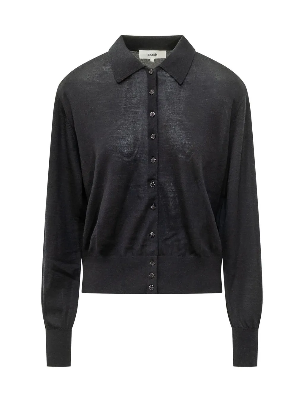Ba&Sh Boston Buttoned Collar Cardigan