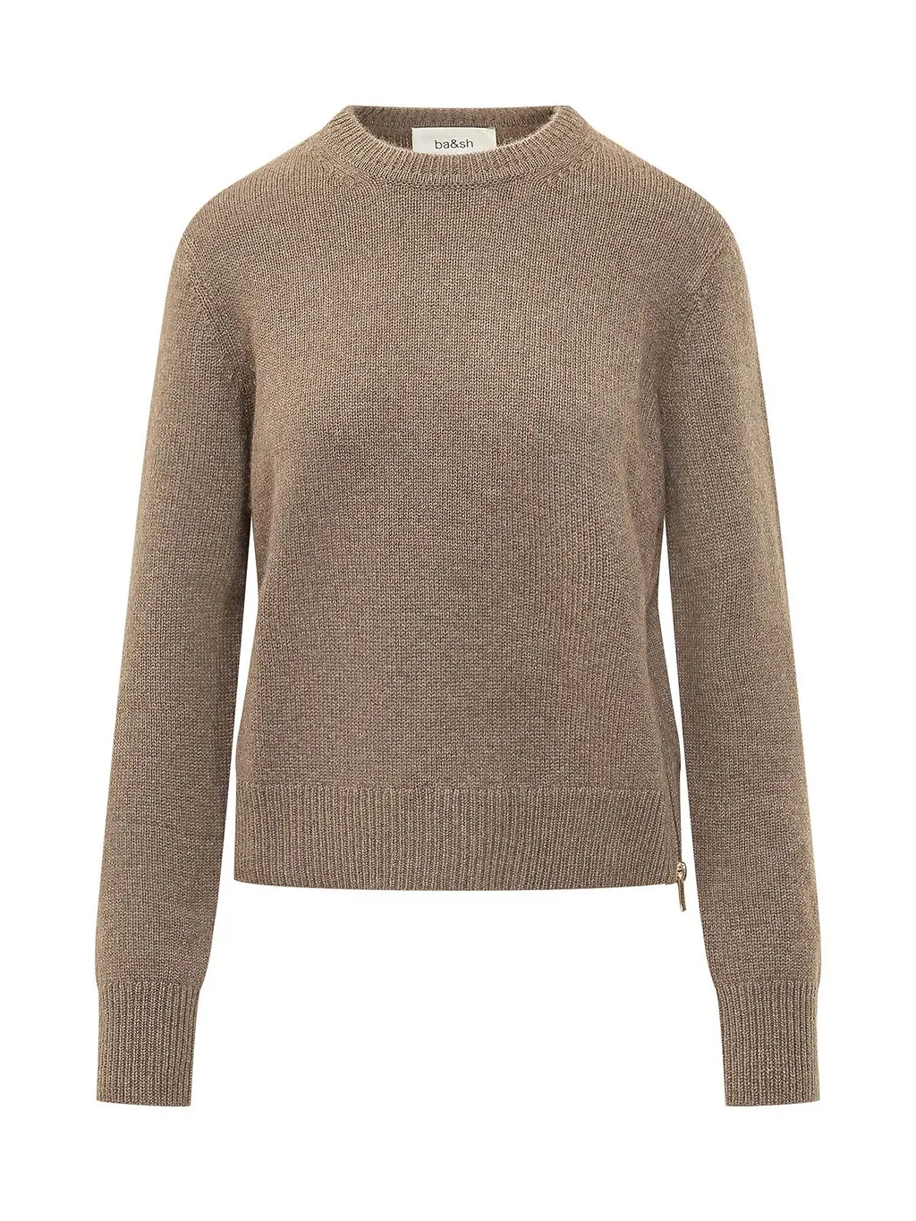 Ba&Sh Cheyla Crew-Neck Knitted Sweater