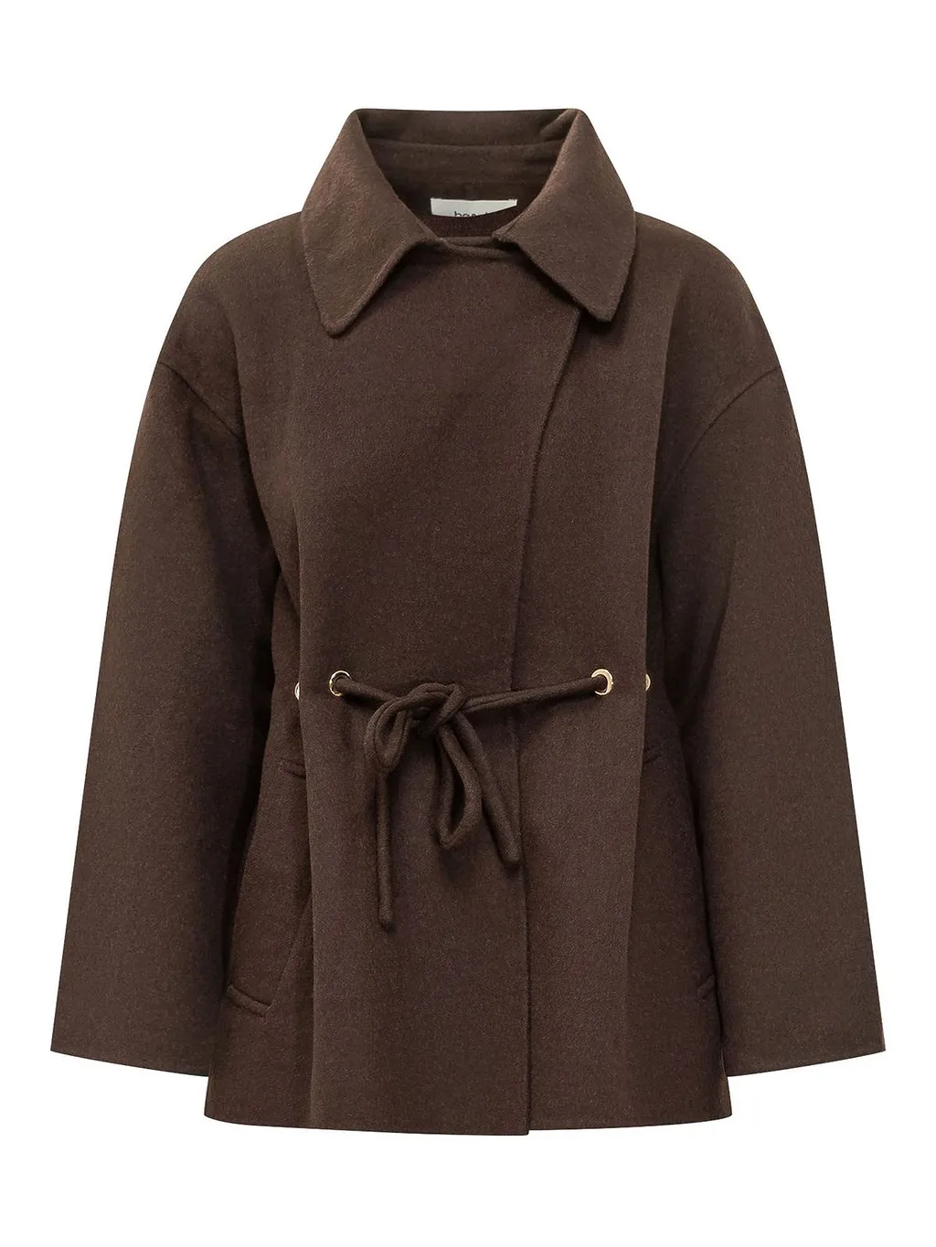 Ba&Sh Kam Belted Short Coat