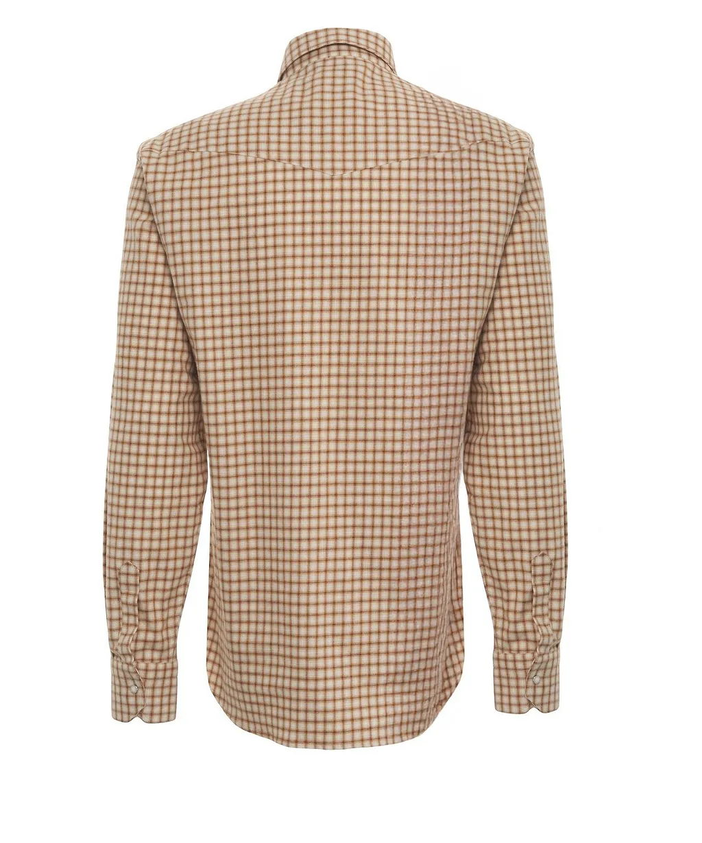 Bastoncino Checked Buttoned Shirt