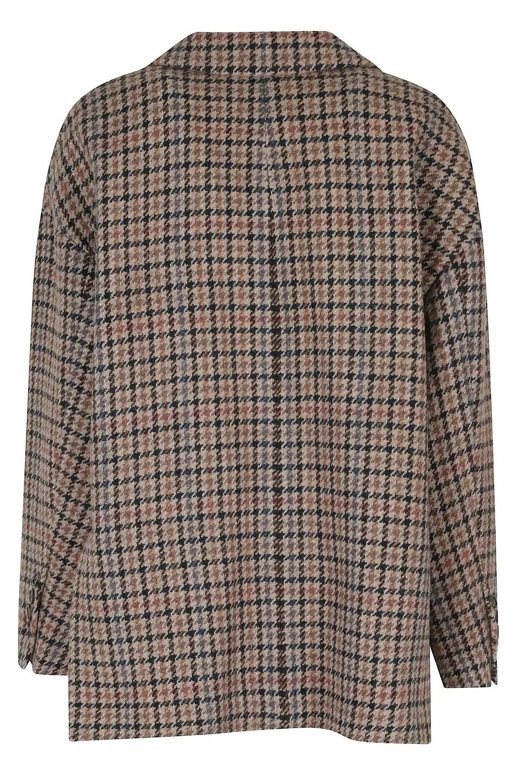 Bazar Deluxe Checked Single-Breasted Blazer