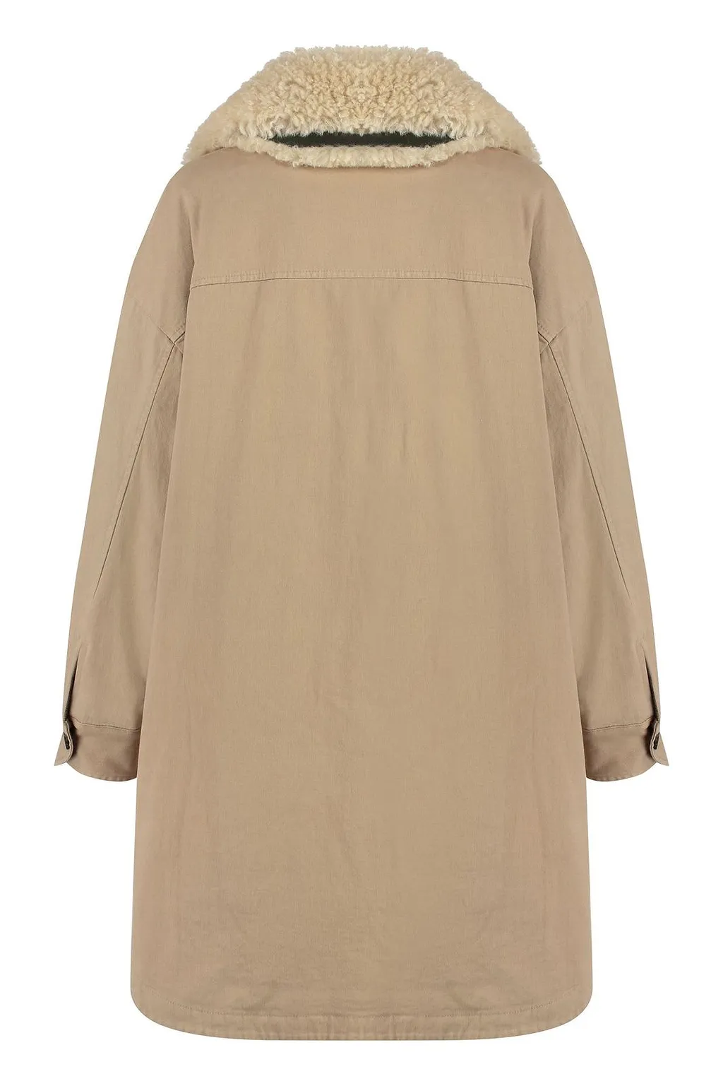 Bazar Deluxe Removable Collar Canvas Coat