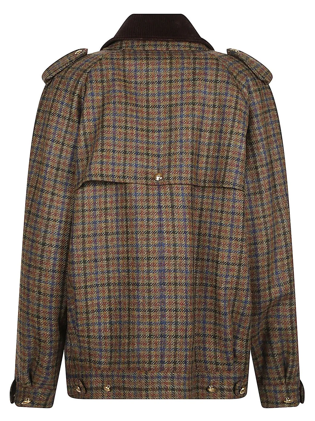 Blazé Milano Amandira Checked Wool Coat