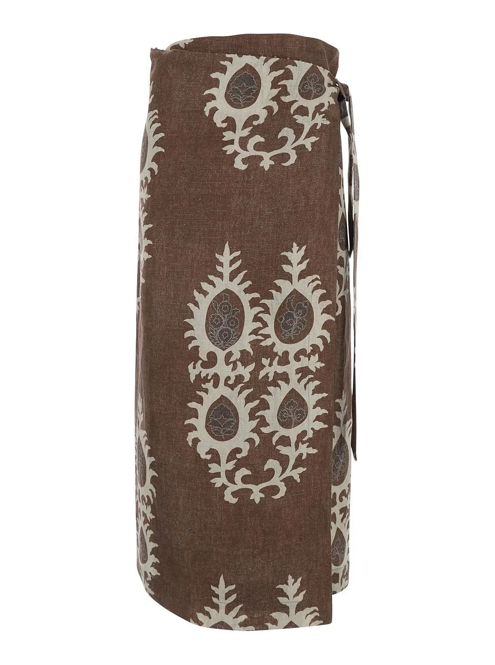 Bazar Deluxe Wrap Printed Long Skirt