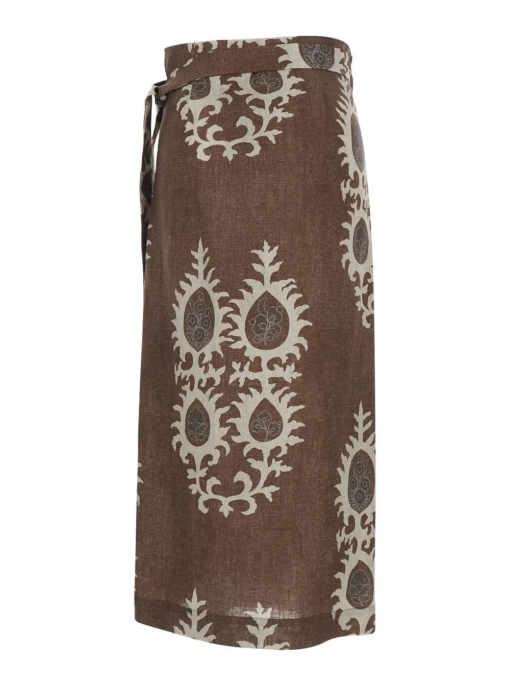 Bazar Deluxe Wrap Printed Long Skirt