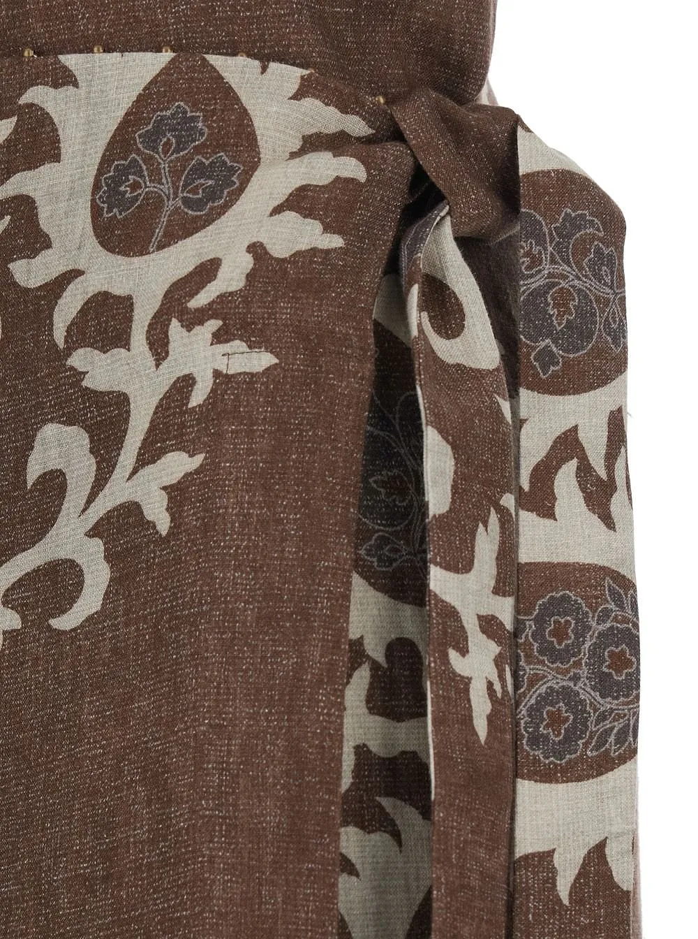 Bazar Deluxe Wrap Printed Long Skirt