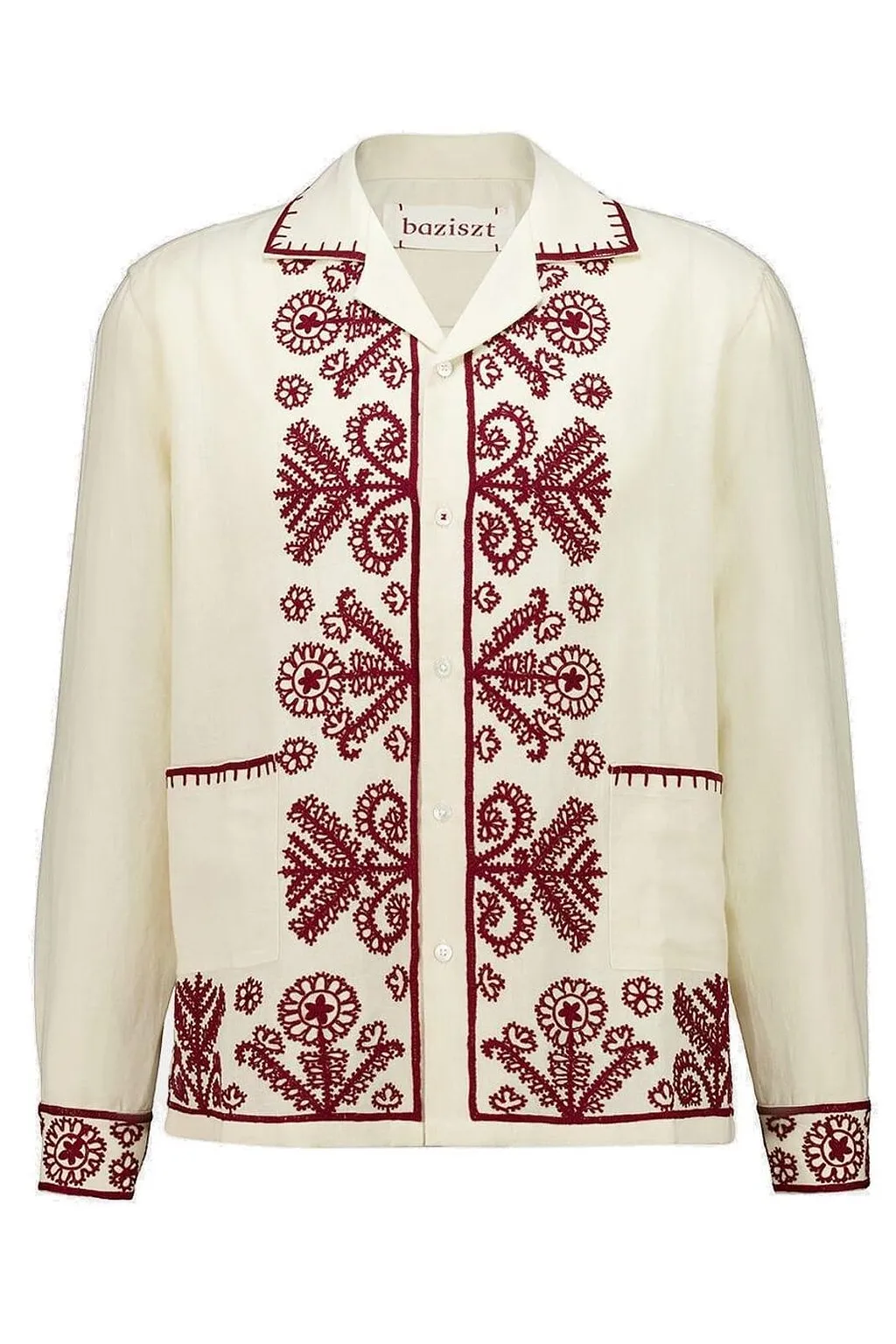 Baziszt Fougere Embroidered Shirt
