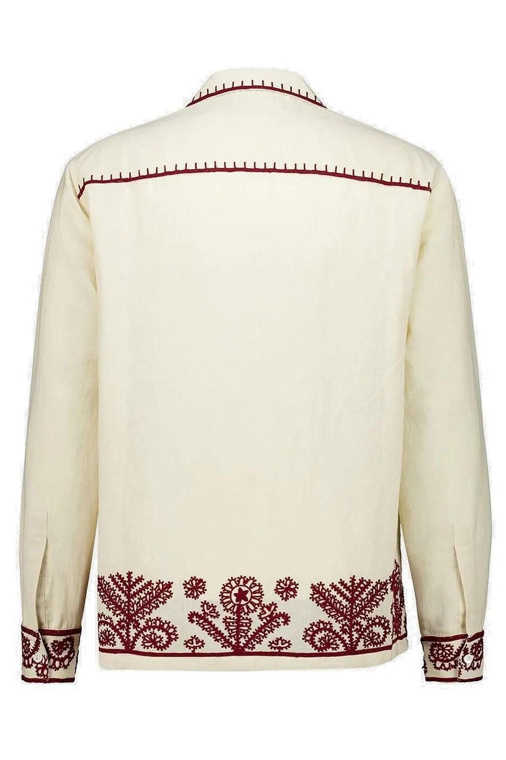 Baziszt Fougere Embroidered Shirt