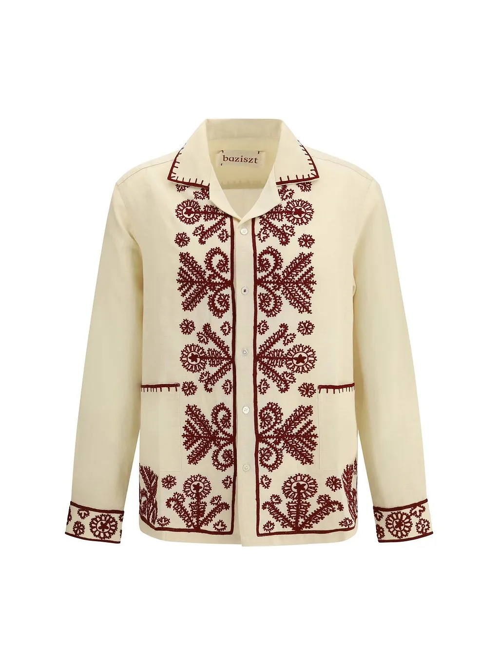 Baziszt Fougere Embroidered Shirt