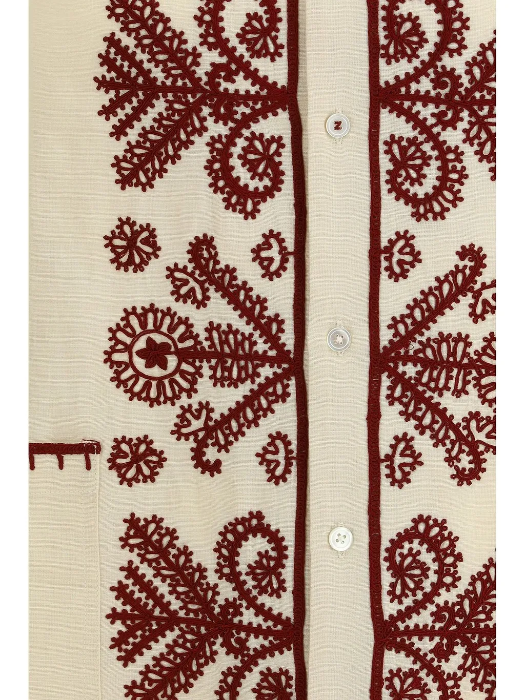 Baziszt Fougere Embroidered Shirt