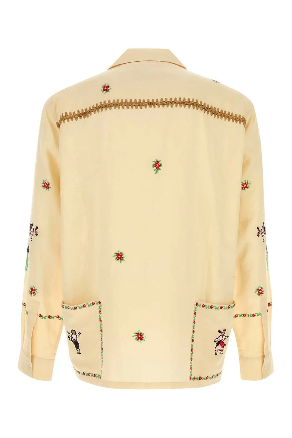 Baziszt Joy Of Living Embroidered Shirt