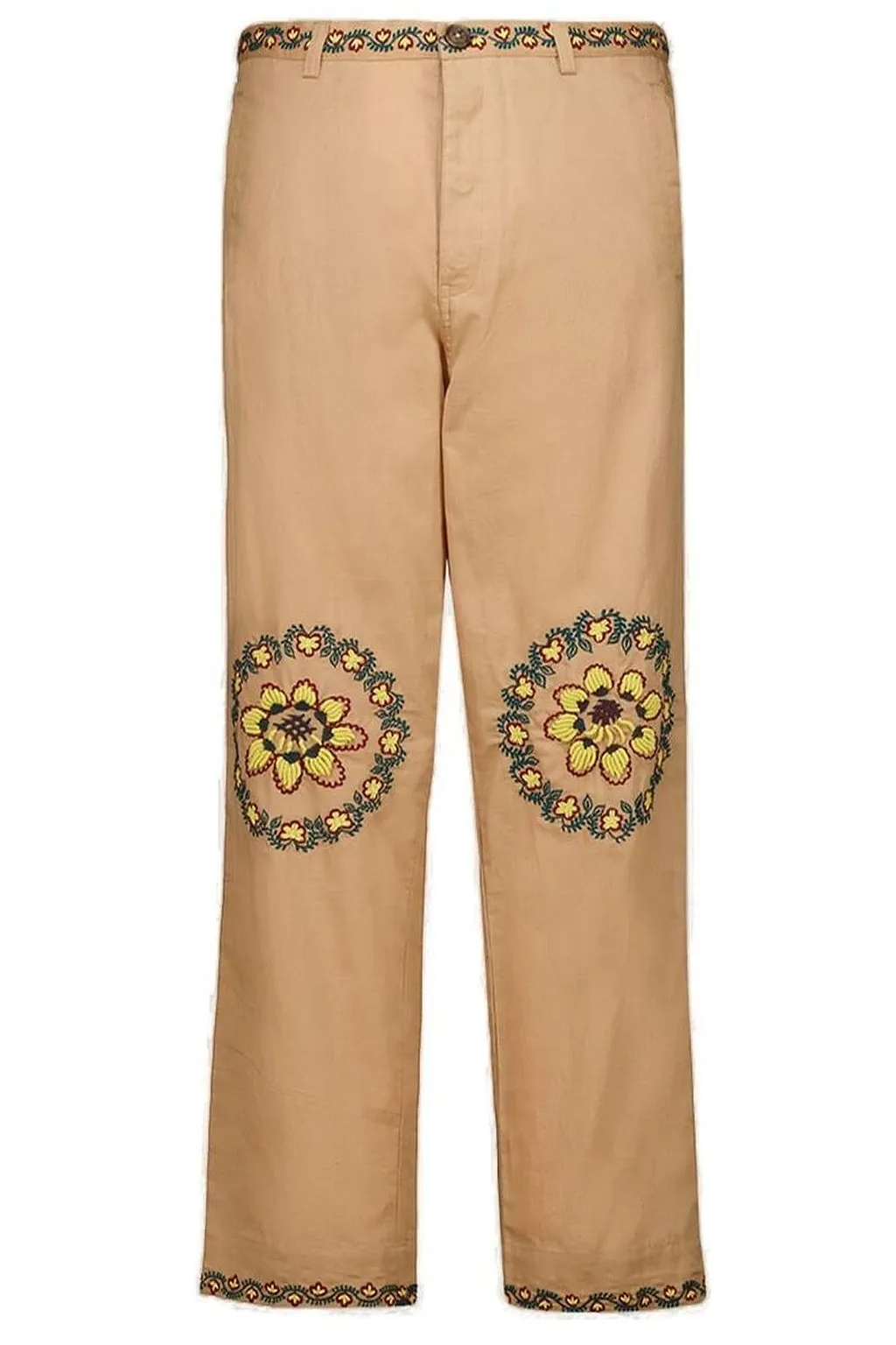 Baziszt Nali Embroidered Straight Leg Pants
