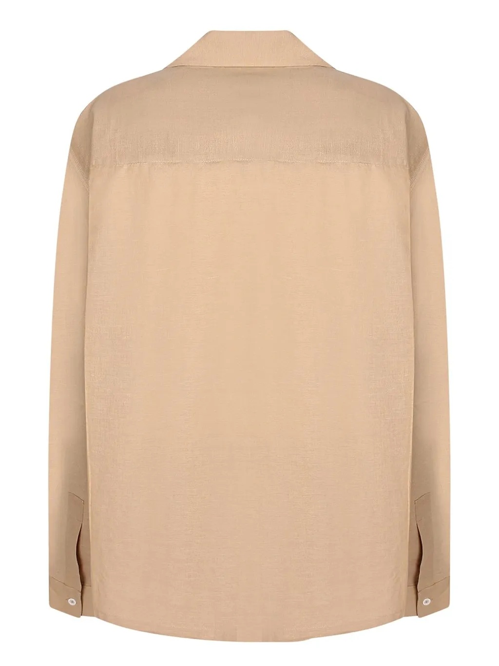 Baziszt Palm Embroidered Long Sleeve Shirt