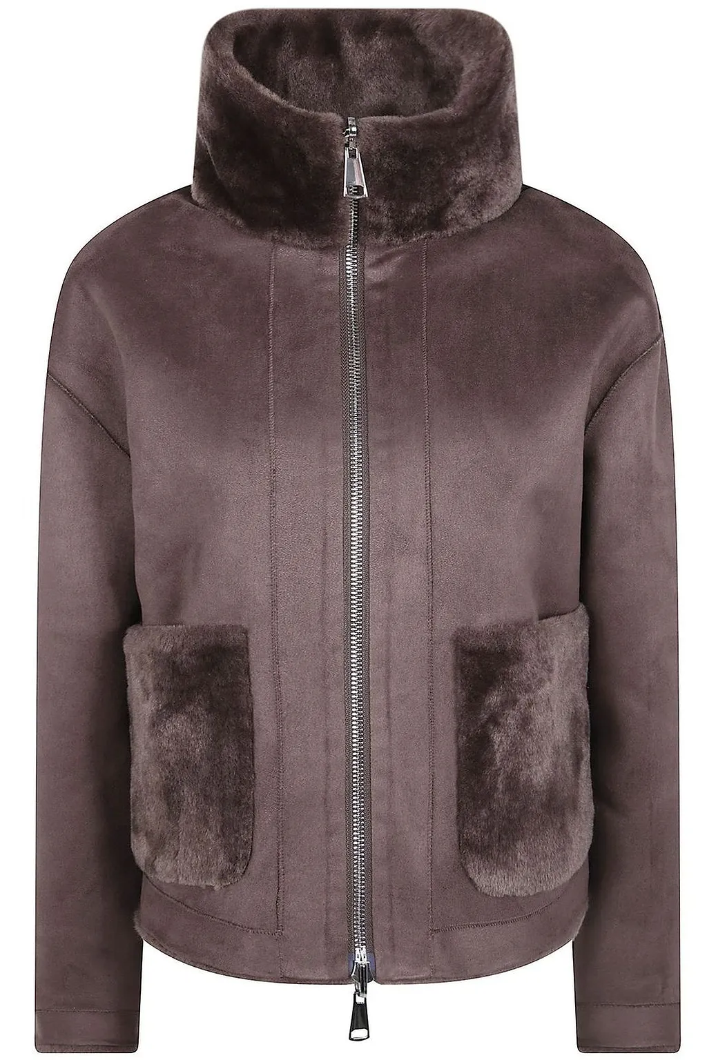 Betta Corradi Shao High Neck Bomber Jacket
