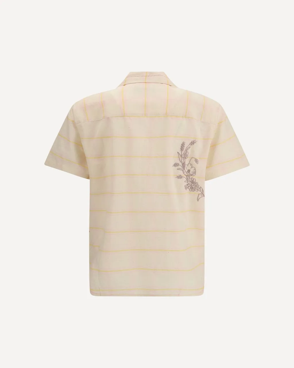 Baziszt Provence Embroidered Stripe Shirt