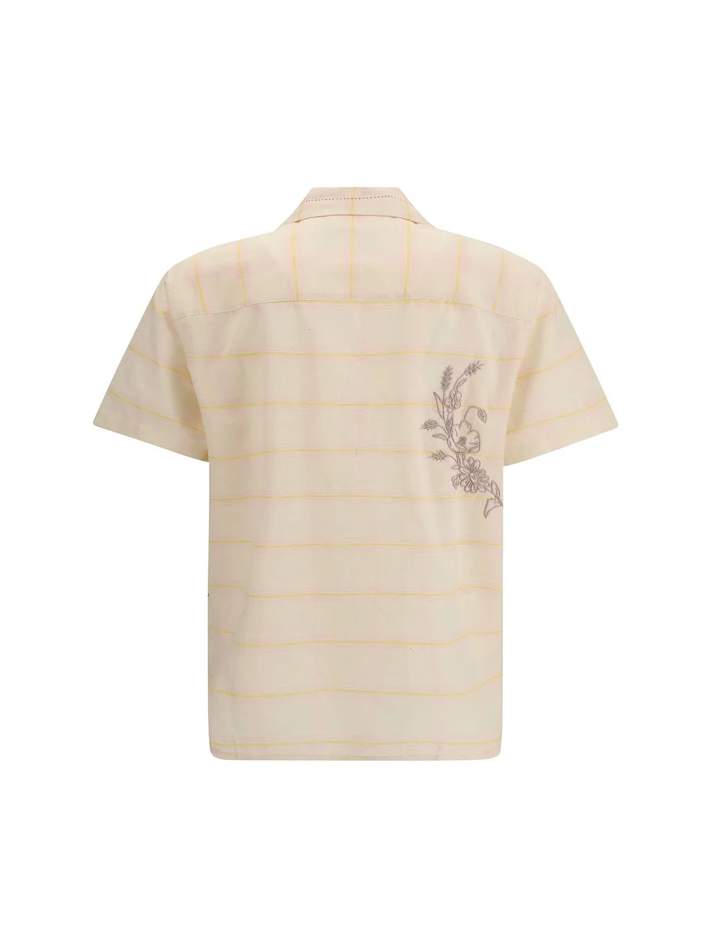 Baziszt Provence Embroidered Stripe Shirt