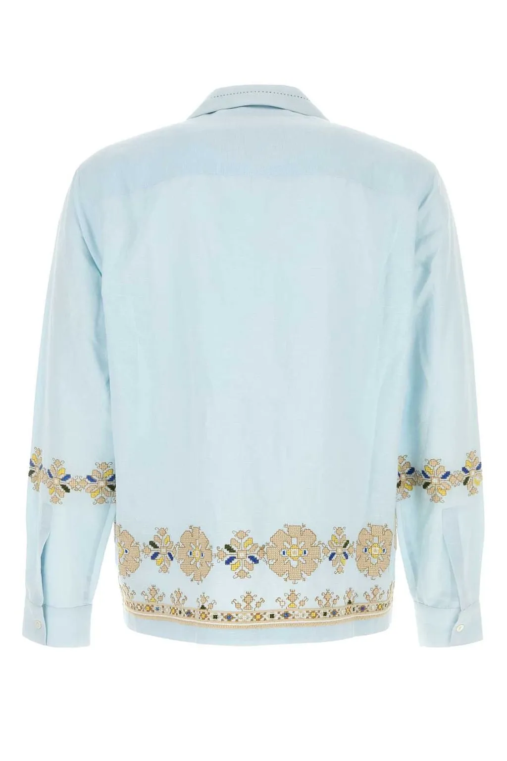 Baziszt Roses Embroidered Shirt