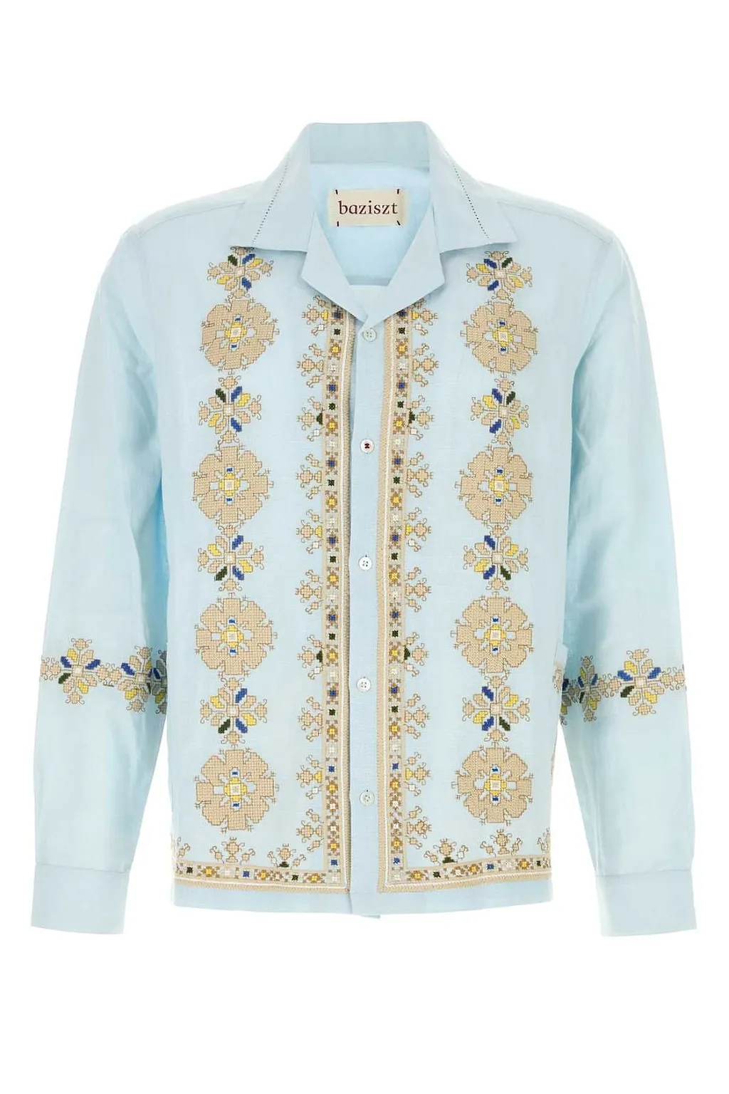 Baziszt Roses Embroidered Shirt