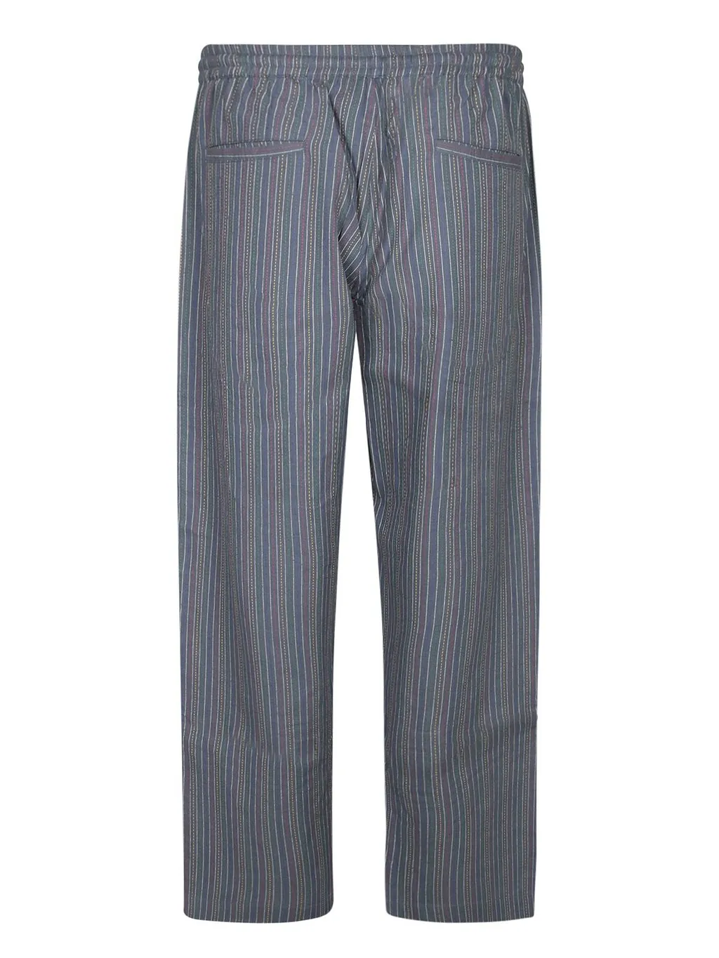 Baziszt Striped Drawstring Relaxed Pants