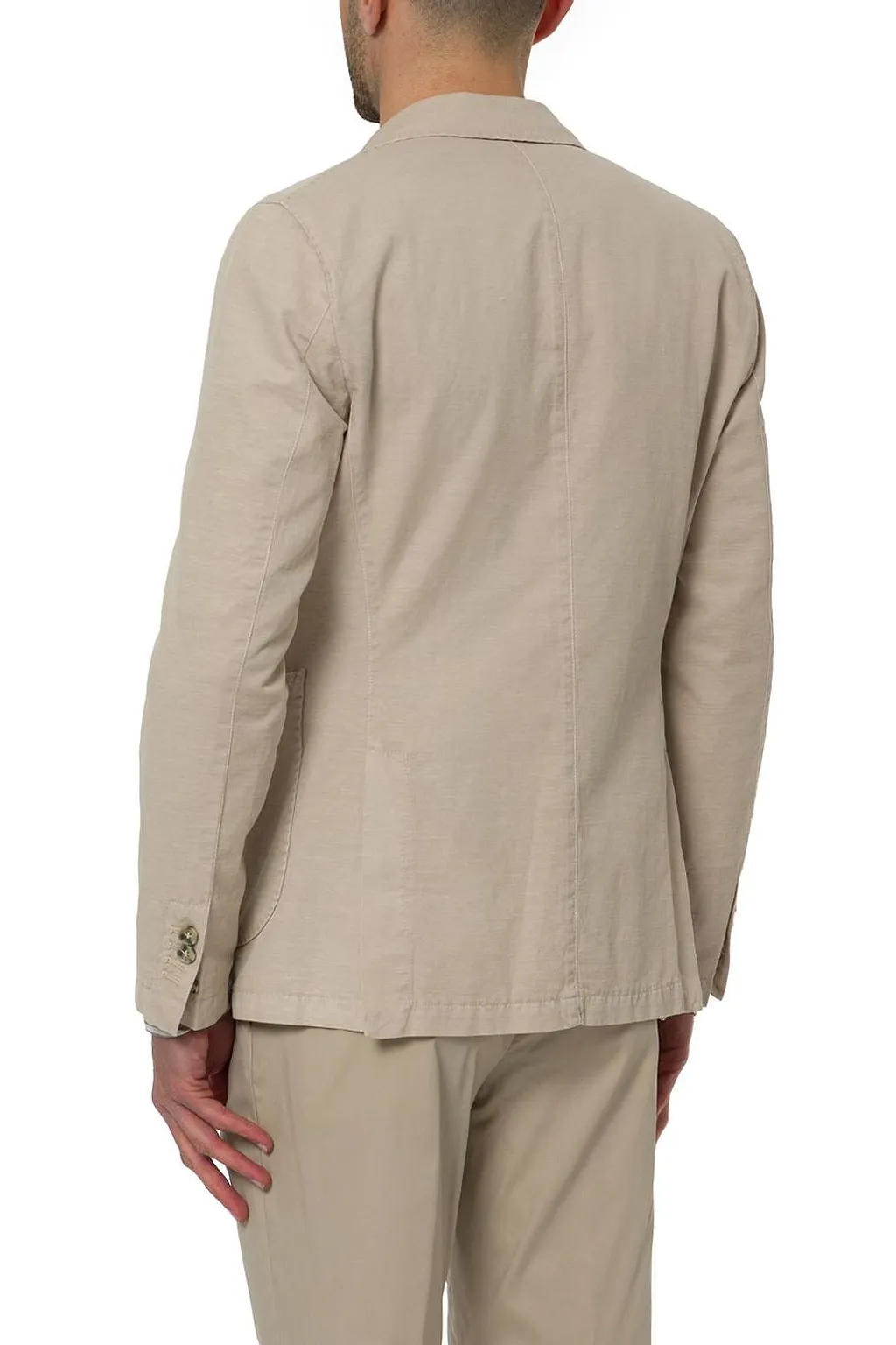 Bharnaba Huron Single-Breasted Tailored Blazer