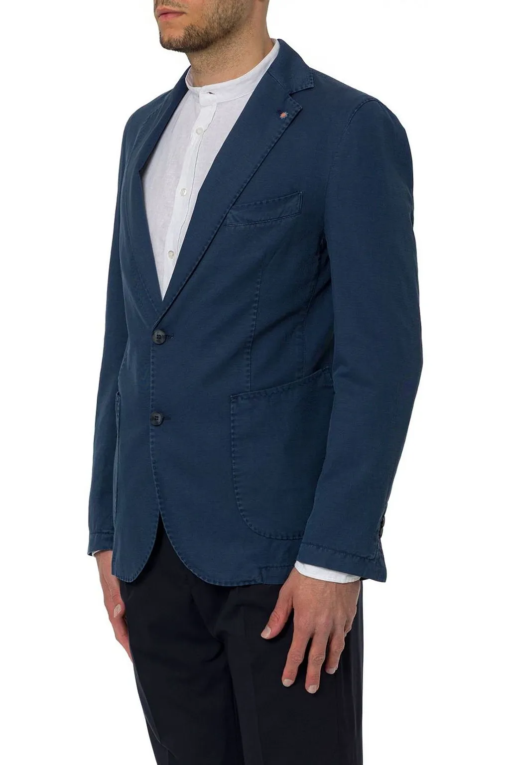 Bharnaba Huron Single-Breasted Tailored Blazer