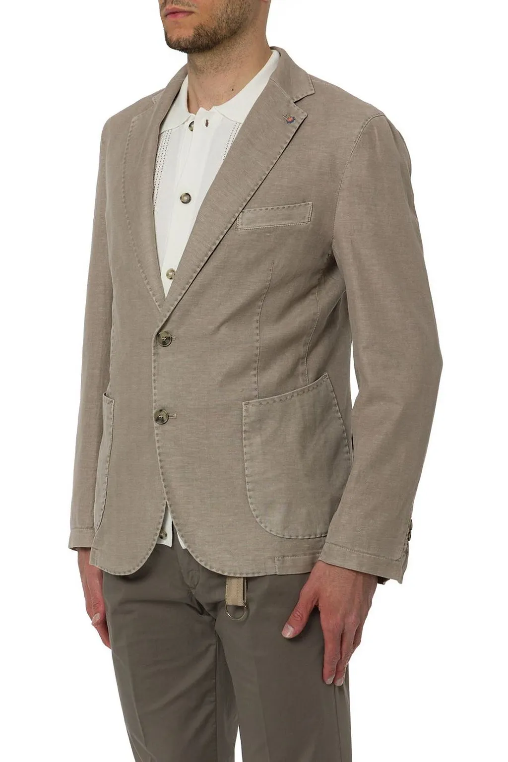 Bharnaba Endine Single-Breasted Casual Jacket